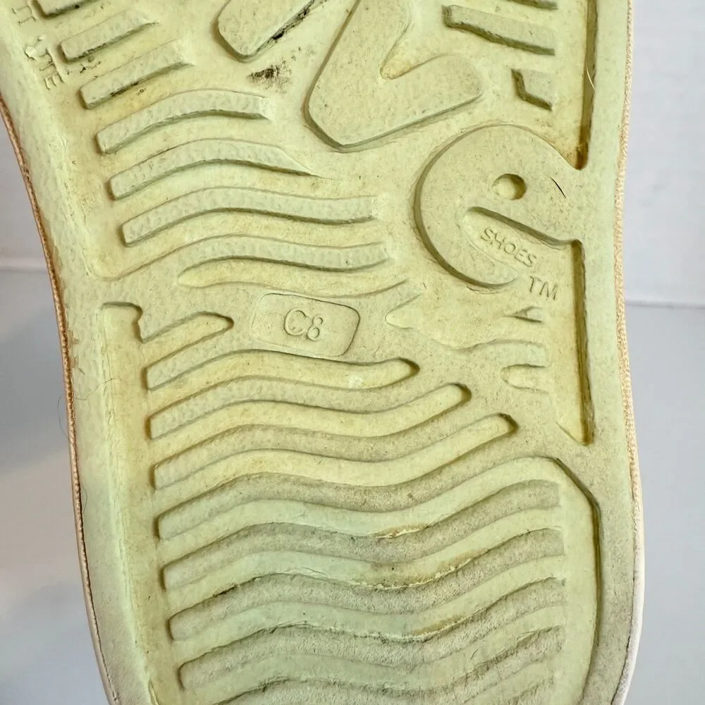 Native Jefferson Little Kids Green Glitter Slip On Shoes Size C 8
